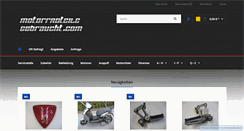 Desktop Screenshot of motorradteile-gebraucht.com