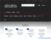 Tablet Screenshot of motorradteile-gebraucht.com